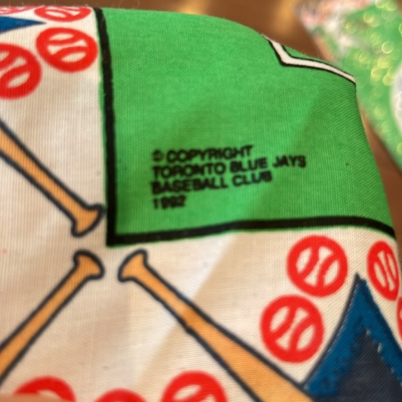 Toronto Blue Jays Pick 3 Bandanas Vintage 1992 - Picture 4 of 4